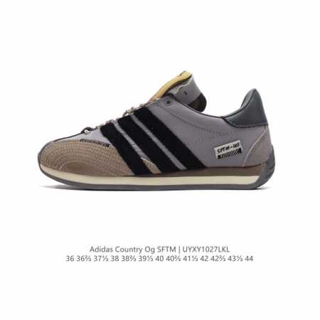 降价 阿迪达斯 ADIDAS COUNTRY OG SHOES经典复古运动板鞋 T头鞋 久负盛名的复古风皮革经典运动鞋 Country OG系列鞋款于19 年问 - 点击图像关闭