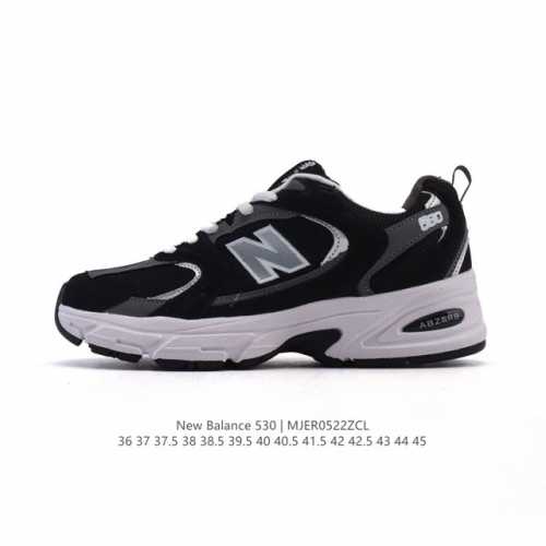 真标 新百伦 Nb530 New Balance 530 复跑古鞋 厚底增高老爹鞋 缓震运动慢跑鞋 Nb530这鞋双确实是Nb家经复典古款式之一 以全科新技诠释