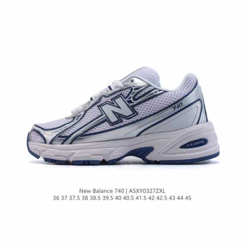 160 new Balance Mr740 Nb新百伦系列复古老爹风休闲运动慢跑鞋。采用轻质牛剖革拼接透气网眼衬垫织物鞋面材质 T-Beam大底提供足步弓支撑