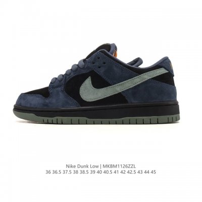 真标 耐克 Nike Sb Dunk Low pro 男女同款运动鞋复古板鞋，尽情迈步，彰显个性风采。采用柔软皮革鞋面，经久耐穿，塑就如元年款 Dunk 般的复
