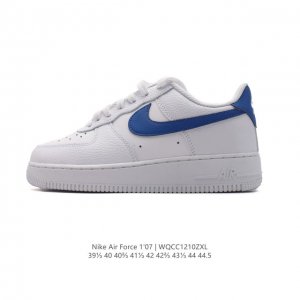 耐克 Nike Air Force 1 '07 Low 空军一号含气垫 小白鞋 低帮百搭厚底增高休闲运动板鞋。柔软、弹性十足的缓震性能和出色的中底设计，横跨复古