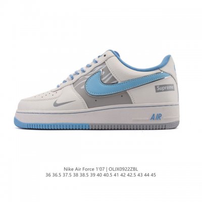 耐克 Nike Air Force 1 '07 Low 空军一号含气垫 低帮 小白鞋 百搭厚底增高休闲运动板鞋。柔软、弹性十足的缓震性能和出色的中底设计，横跨复