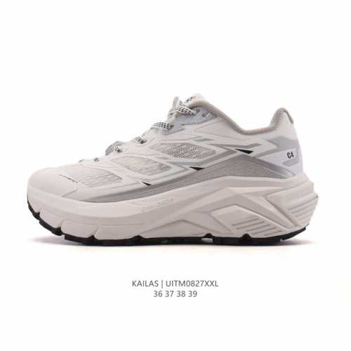 新品公司级 凯乐石 Kailas 防水透气缓震防滑 轻量化设计徒步鞋登山鞋大坡王陡坡稳定跑山 Tpu网布减震轻便透气防侧翻防滑 低帮 超强抓地力登山跑步鞋 女款