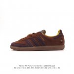 真标 阿迪达斯 Adidas Wb Pony Tonal Samba 运动板鞋 经典三叶草与德训鞋结合 复古种草。2023年，是阿迪达斯samba之年。Samb