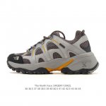 公司级 户外老爹运动鞋 The North Face 北面厚底增高跑步鞋 北脸男女同款老爹鞋 护脚踝登山鞋 透气织物鞋面 户外耐磨徒步鞋 。具有出色的抓地力和稳