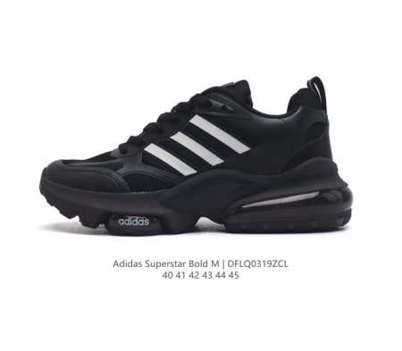 Adidas Superstar Bold W 阿迪达斯 时尚复古运动鞋 经典三斜纹 复古款轻盈缓震舒适休闲运动鞋厚底增高老爹鞋潮男士慢跑鞋 类型 男鞋 货号: - 点击图像关闭