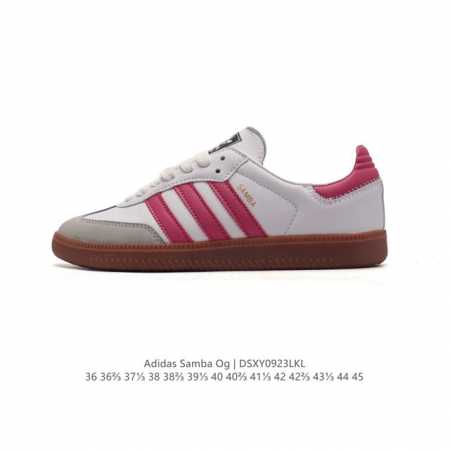 阿迪达斯 德训鞋 Adidas Originals Samba Og Shoes 经典运动鞋小白鞋 T头鞋 男女板鞋 彰显休闲摩登风情的时尚经典鞋。它诞生于 年 - 点击图像关闭