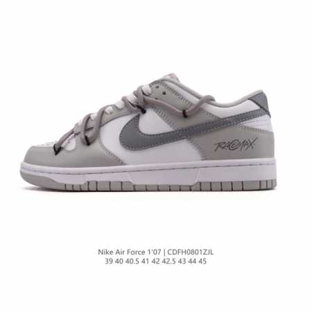 公司级 真标 耐克 Nike Sb Dunk Low Pro 男款运动鞋复古板鞋 解构绑带 双鞋带。采用柔软皮革鞋面，经久耐穿，塑就如元年款 Dunk 般的复古 - 点击图像关闭