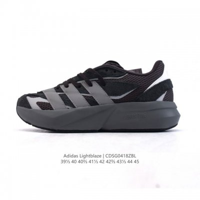 公司级 阿迪达斯 Adidas 流光跑鞋Lightblaze超轻防滑跑鞋男款新款轻运动鞋，Adidas Sportswear 专为 Z 时代流动青年打造的舒适极
