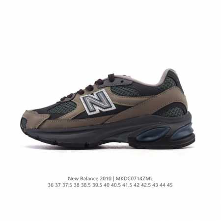 公司级 新百伦 New Balance2010英产做旧鞋款纯色绒运动鞋 厚底增高老爹鞋。此复刻经典鞋款，加入当下大热的户外元素，以曾经篮球鞋款型式样加以打造鞋款 - 点击图像关闭