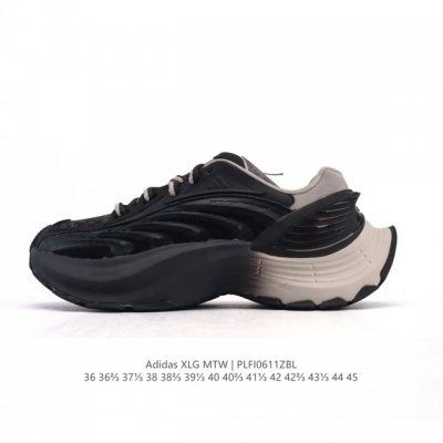 公司级 阿迪达斯 Adidas Xlg Mtw系列 舒适 织物防滑耐磨 低帮跑步鞋 男女同款休闲跑步鞋限定配色 设计感炸裂，巴黎世家最强平替#阿迪达斯Fos系列