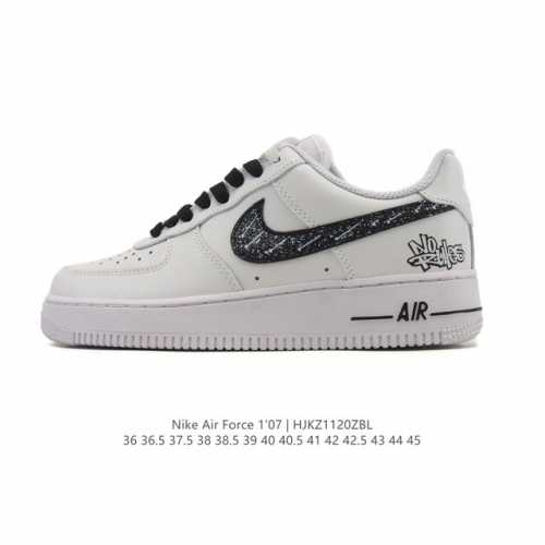 公司级 Af1耐克 Nike Air Force 1 ‘07 Low 空军一号 厚底增高百搭运动板鞋 原楦头原纸板 打造纯正空军版型，专注外贸渠道 全掌内置蜂窝