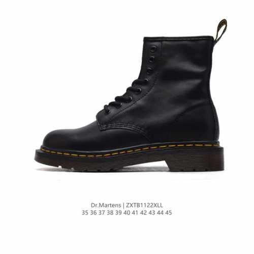 公司级 头层皮 D.R Martens 马汀博士 男士皮鞋 增高厚底网红经典英伦风上线人手必备dr.Martens 马丁靴 复古靴子 高帮系列 防滑皮靴 潮流休