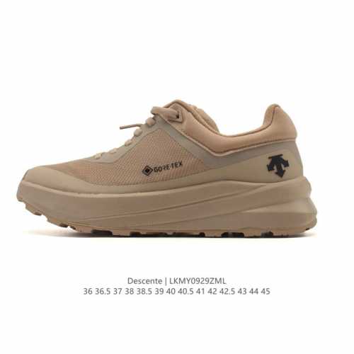 新品公司级 Descente 迪桑特Urban Outdoor系列男款Traxis运动休闲鞋夏季新品。迪桑特的Core-Tex面料，轻薄又坚固，防水透气还防风，