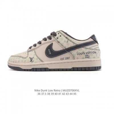 公司级 耐克Nike Dunk Low 板鞋 Sb系列经典百搭休闲运动板鞋 解构绑带 双鞋带，加厚鞋舌的填充，使舒适性大大提升，同时也更方便穿脱中底部分则加入了