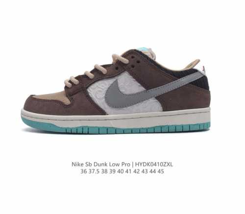 耐克 Nike Sb Dunk Low Pro 男女同款运动鞋复古板鞋，尽情迈步，彰显个性风采。采用柔软皮革鞋面，经久耐穿，塑就如元年款 Dunk 般的复古质感
