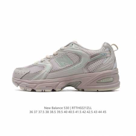 真标 新百伦 Nb530 New Balance 530 复跑古鞋 厚底增高老爹鞋 缓震运动慢跑鞋。Nb530这鞋双确实是Nb家经复典古款式之一，以全科新技诠释 - 点击图像关闭