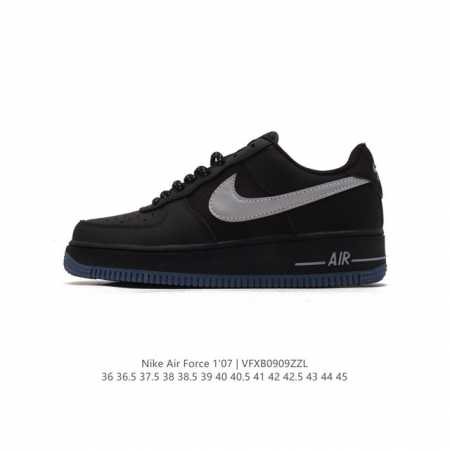 耐克 Nike Air Force 1 '07 Low 空军一号含气垫 低帮百搭厚底增高休闲运动板鞋。柔软、弹性十足的缓震性能和出色的中底设计，横跨复古与现代的 - 点击图像关闭