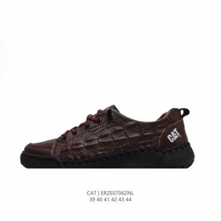CAT FOOTWEAR CAT 卡特工装 休闲复古潮鞋系列低帮靴子 马丁靴 新款潮户外运动鞋 专治各种不帅 鞋身轻便 舒适性相当不错 橡胶大底 上身随意搭配 - 点击图像关闭