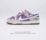 耐克 Nike Dunk Low 运动鞋复古解构绑带板鞋 作为 80 年代经典篮球鞋款 起初专为硬木球场打造 后来成为席卷街头的时尚标杆 现以经典细节和复古篮球