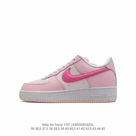 耐克 Nike Air Force 1 '07 Low 空军一号含气垫 低帮百搭厚底增高休闲运动板鞋。柔软、弹性十足的缓震性能和出色的中底设计，横跨复古与现代的 - 点击图像关闭