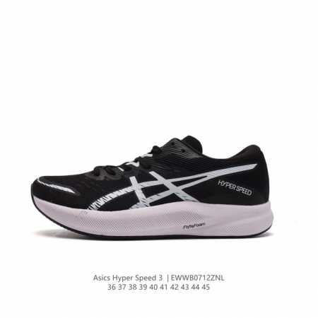 Asics 亚瑟士hyperspeed3男女透气竞速跑步鞋马拉松运动鞋休闲健身 田径回弹竞速鞋训练专业跑鞋 减震回弹 轻量透气 防滑耐磨 舒适百搭 网眼鞋面 缓 - 点击图像关闭