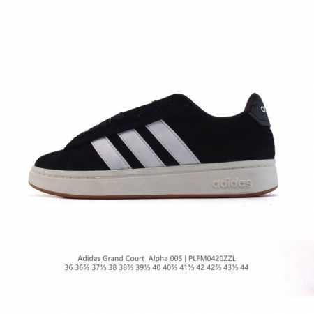新品 阿迪达斯 Adidas男女Grand Court Alpha 00S网球鞋 舒适百搭小白鞋 防滑耐磨 低帮 板鞋 阿迪达斯中性四季款网球训练鞋 Jr054 - 点击图像关闭