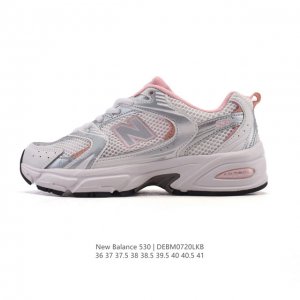 真标 新百伦 Nb530 New Balance 530 复跑古鞋 厚底增高老爹鞋 缓震运动慢跑鞋。Nb530这鞋双确实是Nb家经复典古款式之一，以全科新技诠释