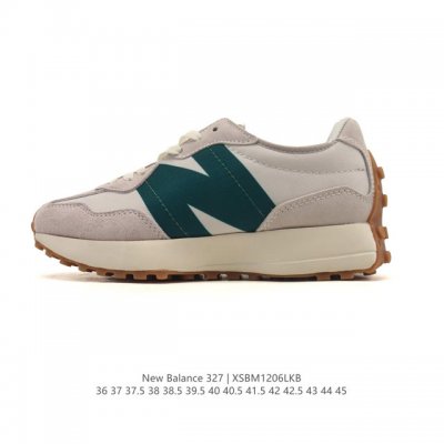 Nb 新百伦 New Balance 327系列复古休闲运动慢跑鞋时尚男女运动鞋 以更纯粹的复古风格设计打造的全新造型 侧身还以解构设计，将 N 字标志以做旧压