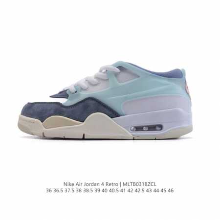 170 耐克 Nike Air Jordan 4 Retro Og迈克尔·乔丹Aj4代乔4 低帮复古休闲运动文化篮球鞋。秉承轻量化的速度型篮球鞋设计思想完成设计 - 点击图像关闭