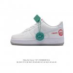 公司级air Force 1 '07 Low 刮刮乐白红 原楦头原纸板 打造纯正空军版型 #专注外贸渠道 全掌内置蜂窝气垫 #原盒配件 原厂中底钢印、拉帮完美