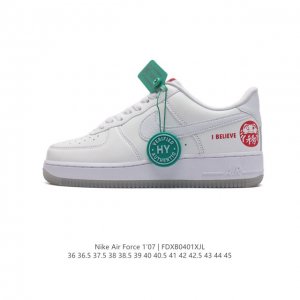 公司级air Force 1 '07 Low 刮刮乐白红 原楦头原纸板 打造纯正空军版型 #专注外贸渠道 全掌内置蜂窝气垫 #原盒配件 原厂中底钢印、拉帮完美