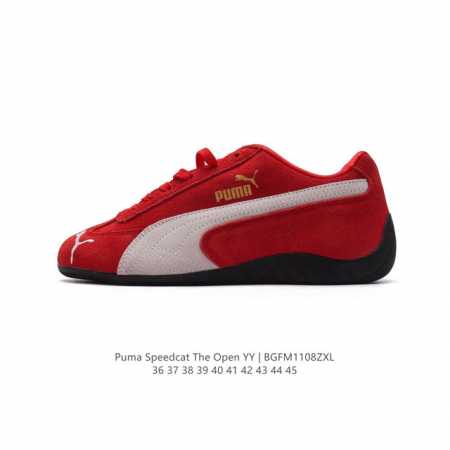 彪马 OPEN YY x Puma Speedcat合作鞋款 PUMA 联名时尚休闲运动板鞋。这双韩国辣妹疯抢的 Puma，是 OPEN YY 走向全球市场的关 - 点击图像关闭