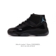 耐克乔丹11代 Nike Air Jordan 11 Retro 复刻男士运动鞋 Aj11代经典设计，深受球员与球迷喜爱。Jordan 乔丹 采用漆皮牛培革鞋面