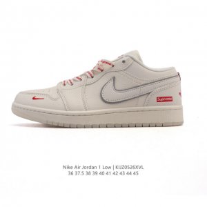 公司级 耐克 乔丹Air Jordan 1 Low Aj1 乔1 乔丹1代Aj1 低帮复古文化休闲运动篮球鞋 从1985 年面世的元年款汲取设计灵感 采用简洁大