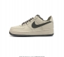 真二层皮 耐克 Nike Air Force 1 07 空军一号低帮百搭休闲运动板鞋 柔软 弹性十足的缓震性能和出色的中底设计 横跨复古与现代的外型结合 造就出