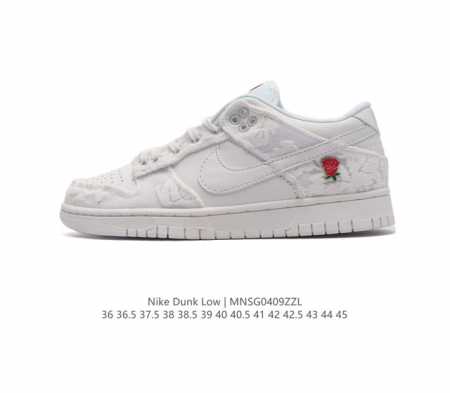 真标 妇女节专属款！Nike Dunk Low Wmns Give Her Flowers 细节设计从内到外！Nike Dunk Low Wmns Give H - 点击图像关闭