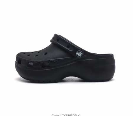 Crocs 沙滩洞洞鞋 女休闲厚底增高凉拖鞋 卡骆驰杨幂同款 厚底增高凸显大长腿沙滩鞋 选择尺码时 建议选大一码 脚感更舒适 这款没有鞋盒 类型 女鞋 尺码 3 - 点击图像关闭
