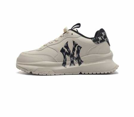全新2023新款 Ny美国榄球洋基队new York Yankees X Mlb Chunky Runner Liner 莱纳系列低帮厚底老爹风透气舒适皮面休闲 - 点击图像关闭