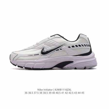 Ins爆火全新韩系古着风，回味经典 Nike 耐克initiator Running创始者系列复古厚底增高老爹休闲运动舒适跑鞋。 尺码: 36-45含半码 货号 - 点击图像关闭