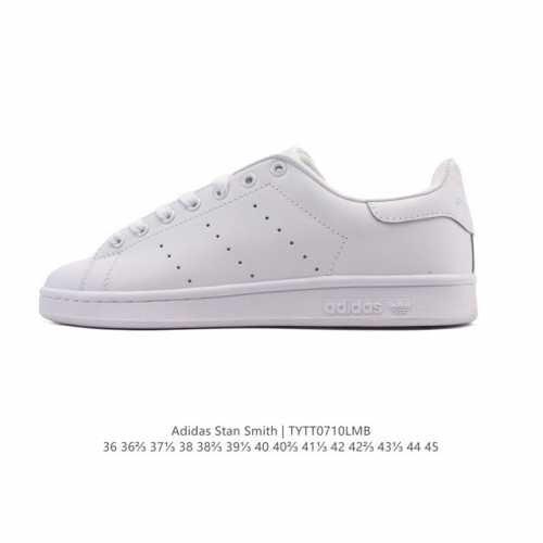 真标 阿迪达斯 Adidas 经典Y运动板鞋 新版本 Adidas Originals Stan Smith 厚底增高小白鞋！脚感新升级！整双鞋依旧是传统的低帮
