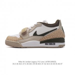 特价头层皮 耐克 Aj 乔丹 Air Jordan Legacy 312 低帮运动鞋 Aj312 乔312百搭篮球鞋 酷炫混搭，谁人不爱？Air Jordan