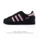 阿迪达斯 Adidas Superstar 2025年新款鞋子 蛇年新款 经典贝壳头系列 新款休闲板鞋潮流男女士运动鞋 鞋面柔软皮革材质 标志性的贝壳鞋头，简约