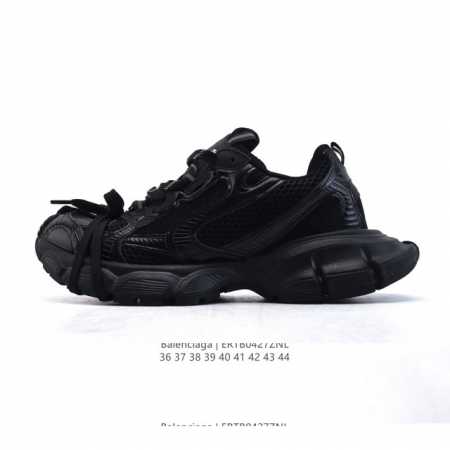 公司级 巴黎世家 Balenciaga 3Xl Sneakers 巴黎世家 十代网布系带低帮走秀复古老爹运动鞋 透气网纱 网面 材料和聚氨酯 磨损效果 鞋头边缘 - 点击图像关闭