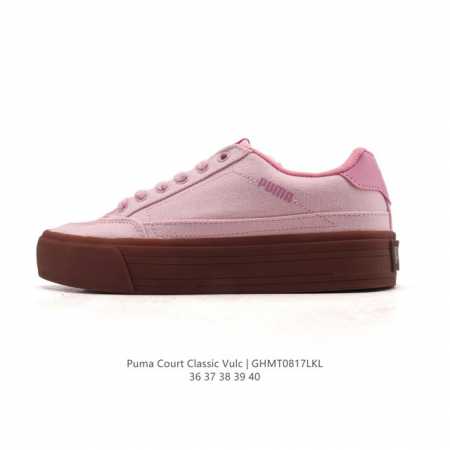 新品公司级 Puma彪马女Court Classic Vulc Fs运动休闲鞋39635302初夏少年感Ootd｜氛围感工装Look真的不出错！材质上，鞋面布料 - 点击图像关闭