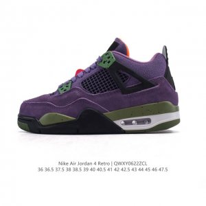 二层皮 真标 耐克 Nike Air Jordan 4 Retro Og迈克尔 乔丹Aj4代乔4 中帮复古休闲运动文化篮球鞋。秉承轻量化的速度型篮球鞋设计思想完