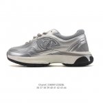 公司级 Chanel 香奈儿 2025新款高级运动鞋、老爹鞋系列！各路网红.博主.潮人一夜刷爆小红书Ins...正品1:1原版开模，鞋身轻便且有内增高的隐藏属性