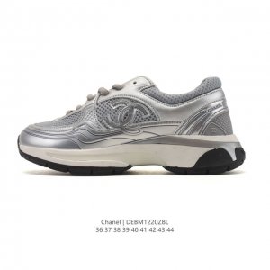 公司级 Chanel 香奈儿 2025新款高级运动鞋、老爹鞋系列！各路网红.博主.潮人一夜刷爆小红书Ins...正品1:1原版开模，鞋身轻便且有内增高的隐藏属性