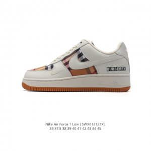 头层皮 耐克 Nike Air Force 1 '07 Low 空军一号含气垫 小白鞋 低帮百搭厚底增高休闲运动板鞋。柔软、弹性十足的缓震性能和出色的中底设计，