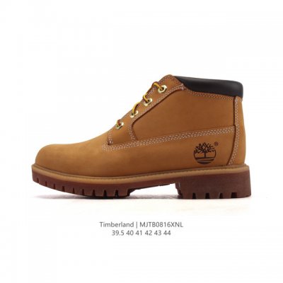 公司级 Timberland添柏岚靴子天伯伦高帮马丁靴 踢不烂经典大黄靴 防水面料 高帮靴 马丁靴 户外休闲潮流系列 搭配防臭防腐真皮乳胶鞋垫，给您完美的穿着体